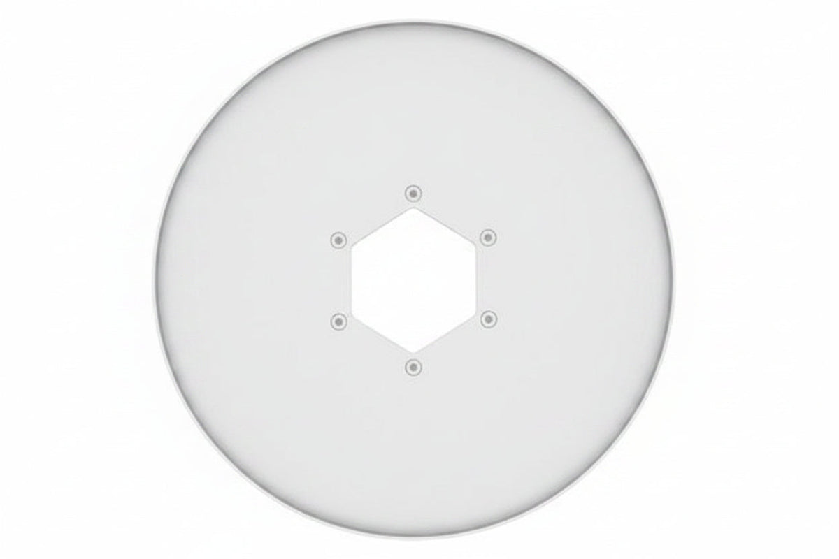 Hanwha SBP-315C Mounting Hole Cover Plate, 5-Pack, White