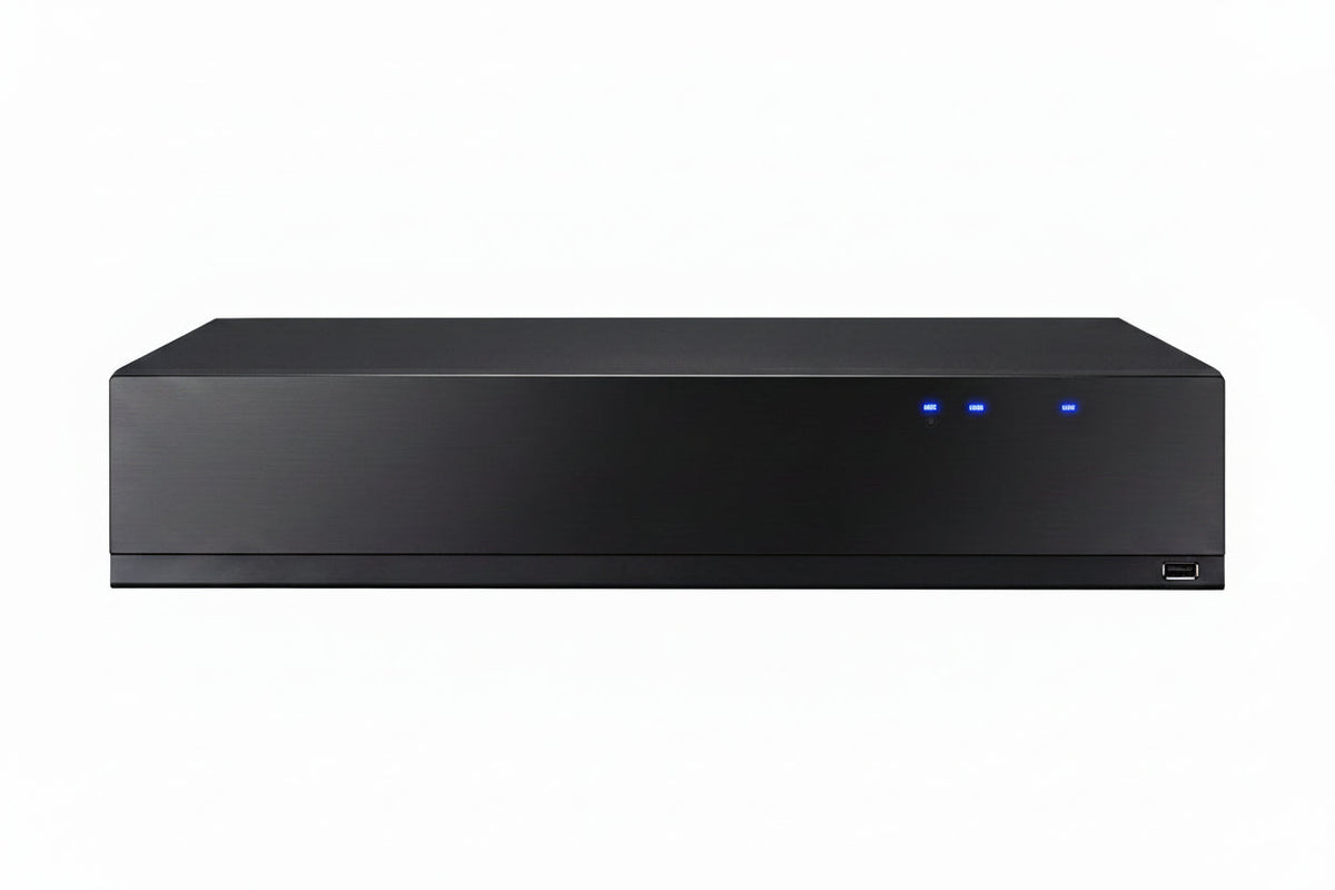 Hanwha HRX-1635 8MP 16-Channel 5-in-1 Pentabrid DVR, 128 Mbps, 4TB HDD