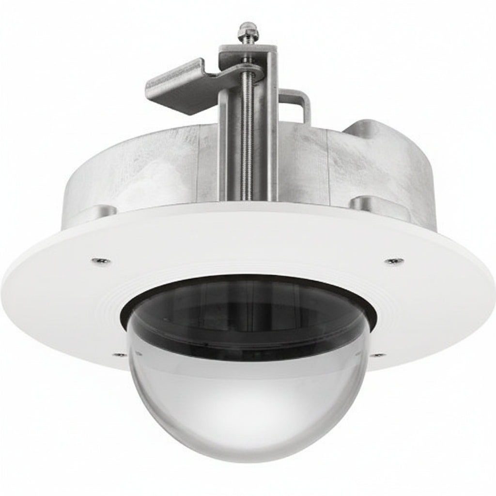 Hanwha SHD-1350FPW Plenum In-Ceiling Housing for X-Plus Modular Cameras, White