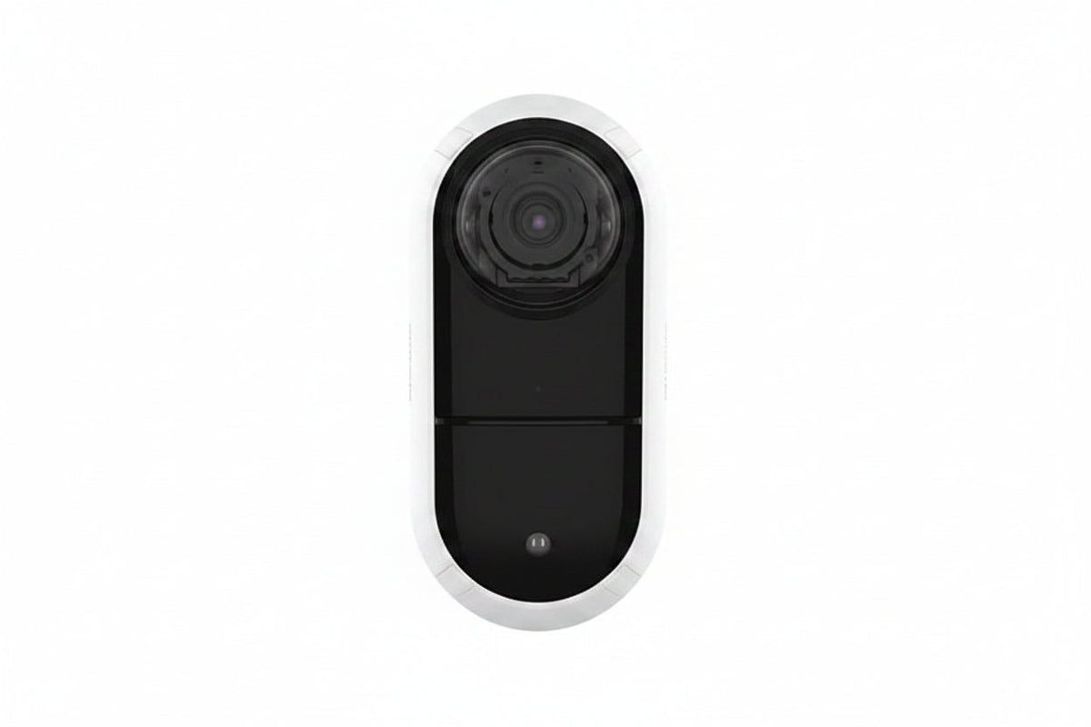 Hanwha TNV-C8011RW T Series 5MP AI IR Wall Mount Camera, 1.6mm Fixed Lens, 15m IR, White