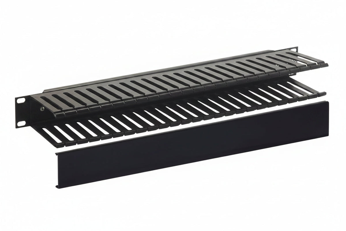 ICC ICCMSCMA41 Three-Inch Deep Finger Duct Panel, 1U RMS