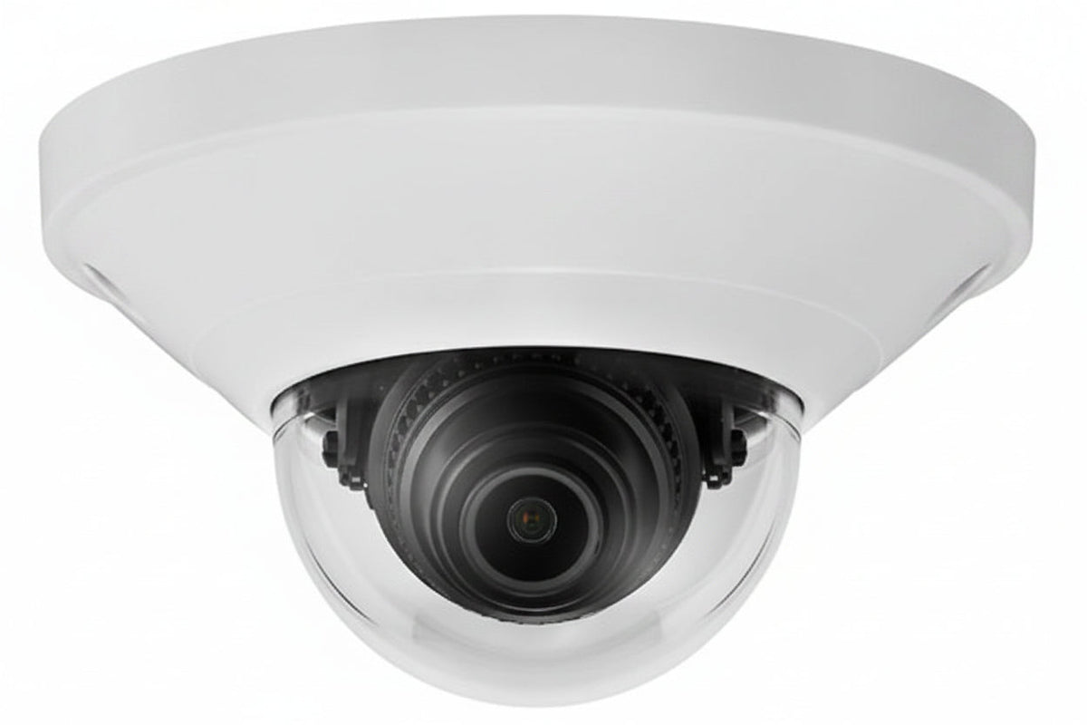 Hanwha QND-6011 Q-Series 2MP Dome Camera, 2.8mm Fixed Lens, White