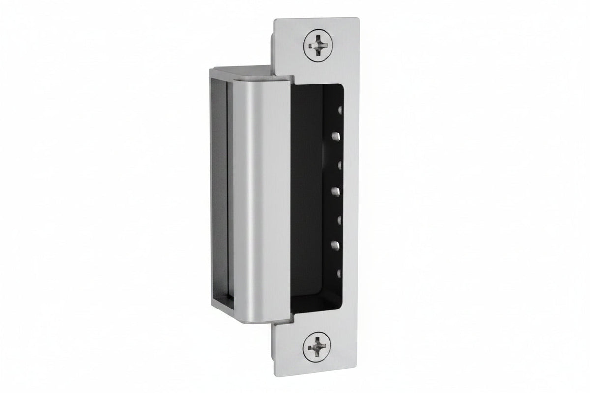 HES 1600-CS-630 1600 Series Electric Strike with 1LB and 1DB Faceplate Kits, Satin Stainless Steel