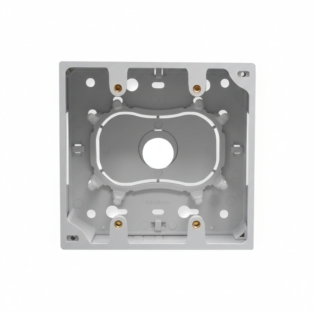 ICC ICACSMBDWH Double Gang Mounting Junction Box, White