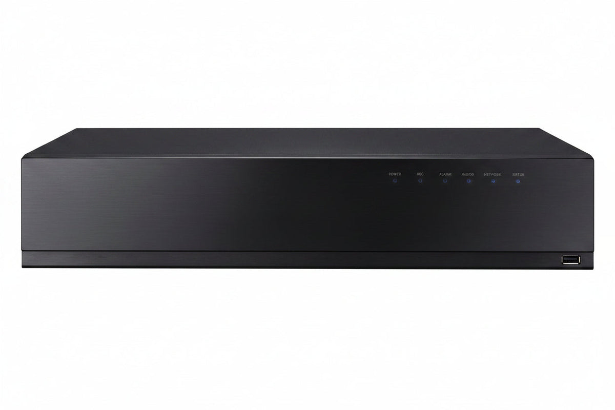 Hanwha HRX-1635 8MP 16-Channel 5-in-1 Pentabrid DVR, 128 Mbps, 4TB HDD