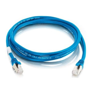 Quiktron 541-110-010 CAT6 Patch Cable, 550Mhz, 10', Blue