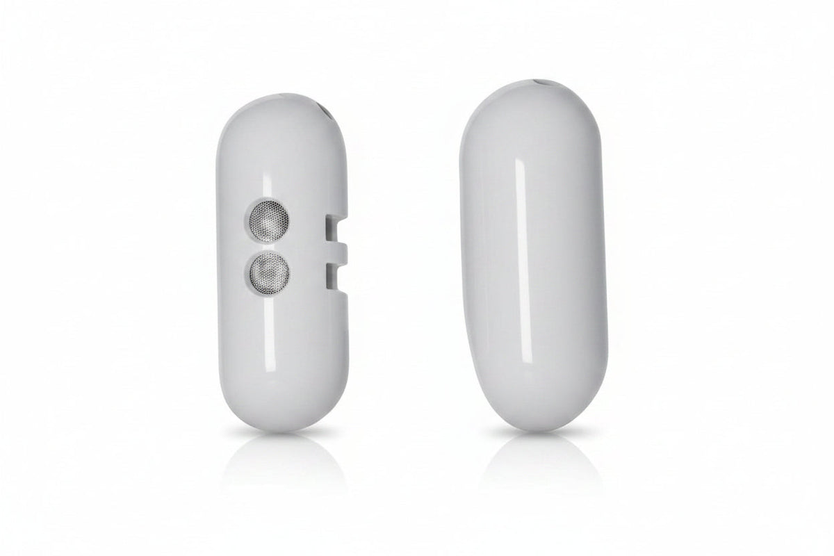 GRI 700-T-W Capped Miniature Surface-Mount Magnetic Switch Set with 3/4-Inch Standard Gap, White