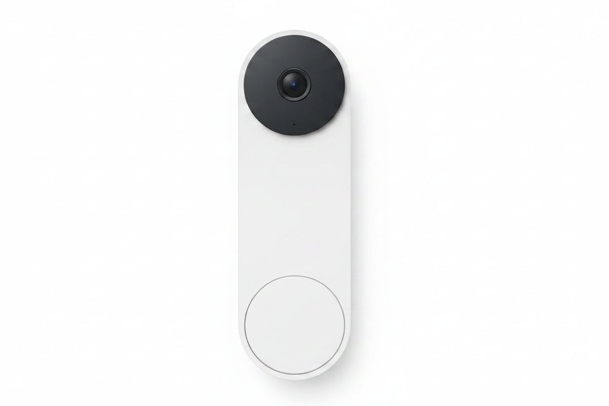 Google Nest Video Doorbell GA09967-US Wired Smart Doorbell, 3rd Generation, Snow