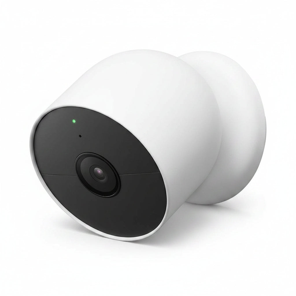 Google Nest Cam GA02276-US Outdoor and Indoor Battery Security Camera, White