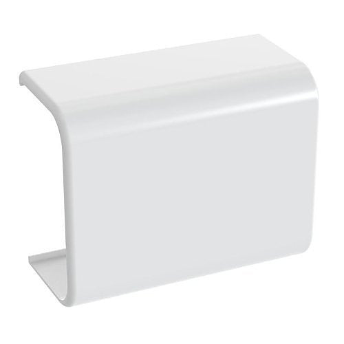CF10WH-X 2" LD10 Surface Raceway Coupler Fittings, White, 10-Pack