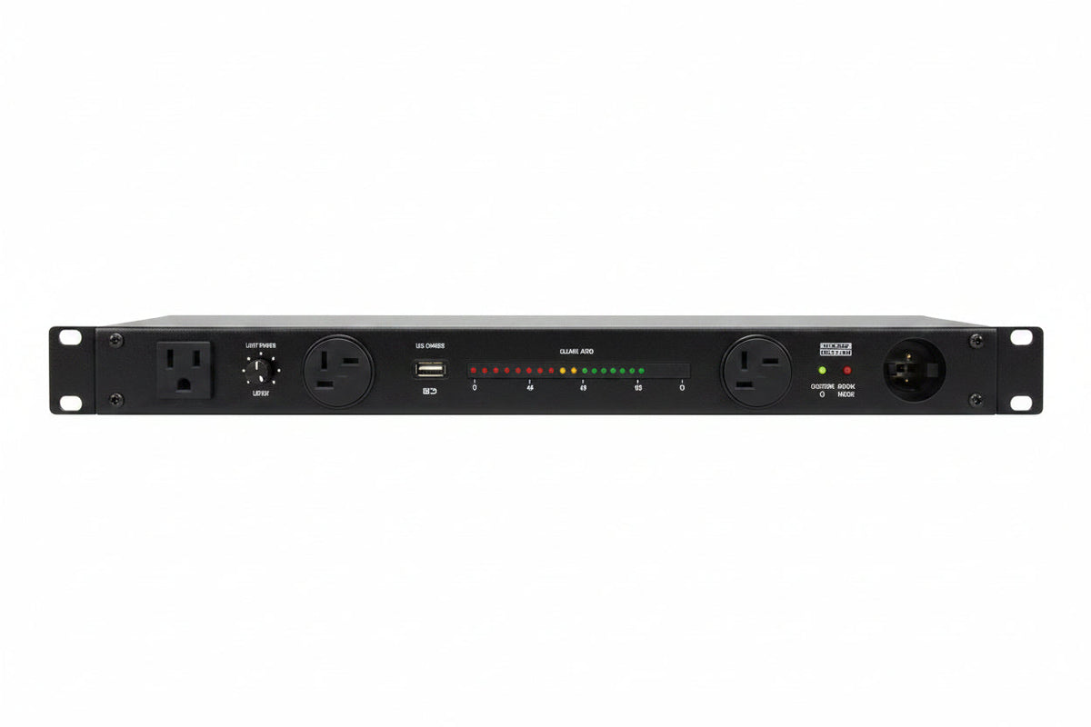 Furman M-8S Merit Series Standard Power Conditioner with Sequencer, 15A 130V, Outlets