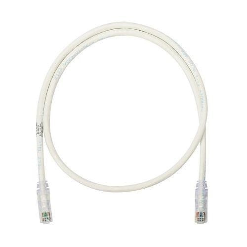 NK6APC2GY Cat6A RJ45 Ethernet Patch Cable, 2 ft, Gray
