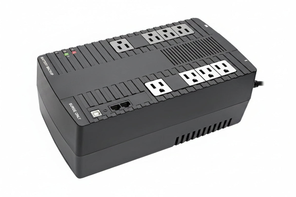 Eaton Tripp Lite AVR550U 550VA 300W Line-Interactive UPS 8 NEMA 5-15R Outlets, AVR, 120V, 50/60 Hz, USB, Desktop/Wall Mount