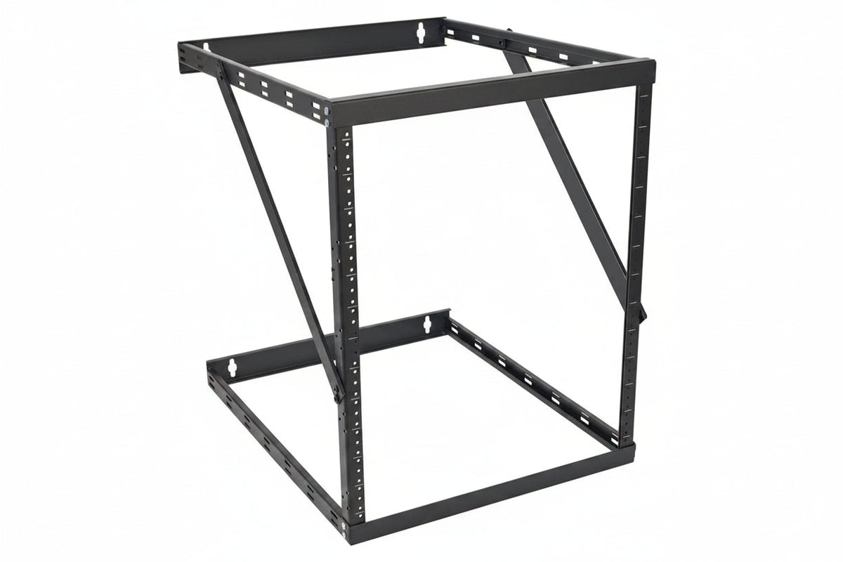 Eaton Tripp Lite SRWO8U22DP Eaton Tripp Lite SRW08U22DP SmartRack 8U/12U/22U Expandable Low-Profile UPS-Depth Wall-Mount 2-Post Open-Frame Rack