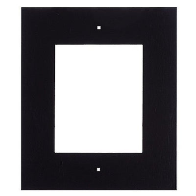 2N 01279-001 IP Verso 1-Module Black In-Wall Faceplate