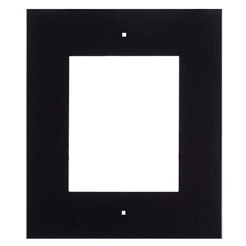 2N 01279-001 IP Verso 1-Module Black In-Wall Faceplate