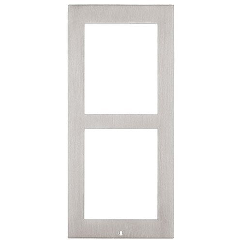 2N 01289-001 IP Verso LTE Verso 2-Module Surface Mount Faceplate Nickel