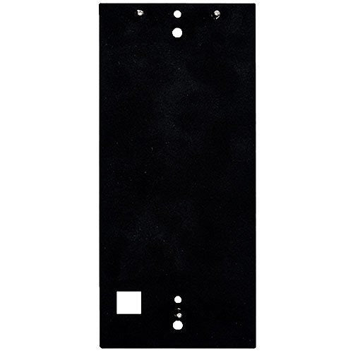 2N 01294-001 IP Verso 2-Module Backplate Black Mounting Plate
