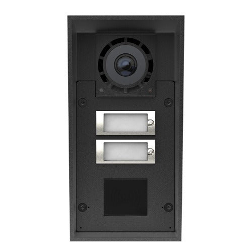 2N IP Force 2.0 03367-001 Video Intercom 5MP Camera 2-Button Card Reader