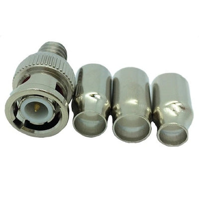 ADI PRO PRO 0E-BNCCRIMPC BNC Universal Plug Crimp Connectors, 50 Ohms, 100-Pack