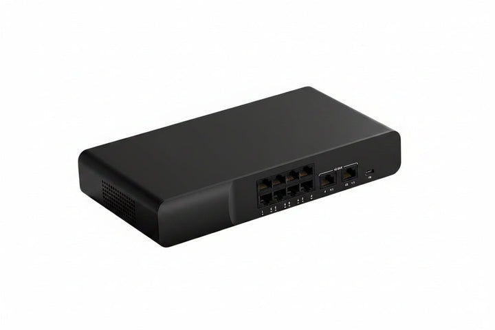 eero U021121 PoE Gateway, 10-Port Wired with 140W USB-C Power Adapter