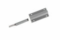 Edwards Signaling 2100 Series Magnapull Heavy-Duty Magnetic Pull-Apart Cord, normally open, 3' stainless steel armored cable lead, gray, surface mounted