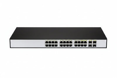 D-Link DGS-1210-28P 28-Port Gigabit Smart Managed PoE Switch with 4GB SFP Slots