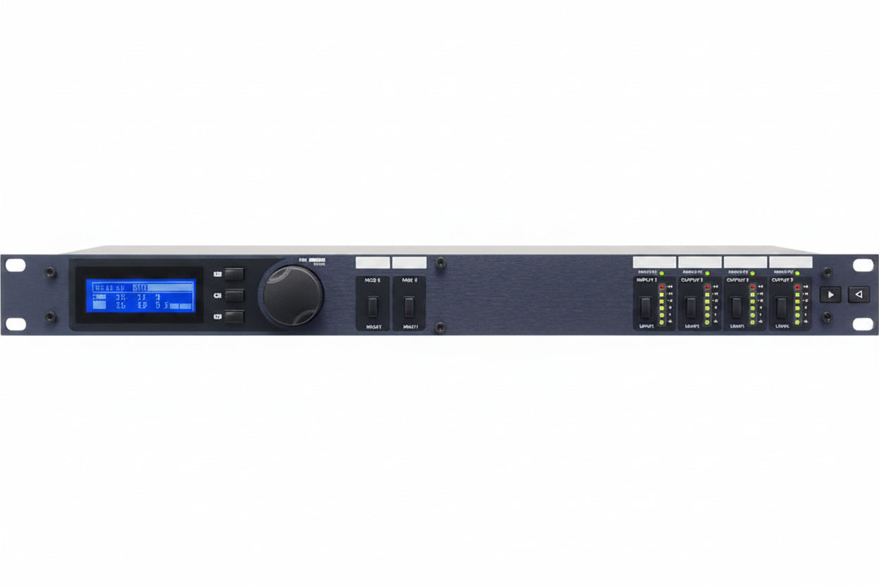 dbx DBX640MV dbx 640 6x4 Zone Pro Processor W/4 Mic/Line Inputs, Rca