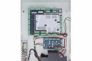 GV-AS4111 KIT Complete with Ul Certification, 4-Door Panel with Power Board and Optional Backup Battery Unit in Iron Case