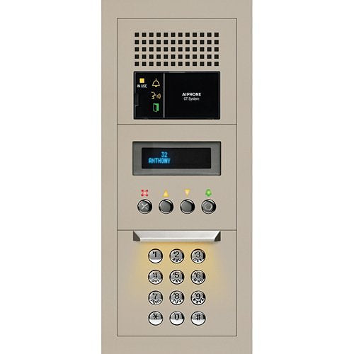 GTA-DESB 10-Key Audio Entrance Panel Kit with GT-DB and GT-NSB