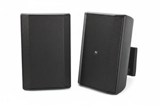 Electro-Voice EVID-S8.2TB Surface Mount Speaker 8" Cabinet 70/100V, Pair, Black
