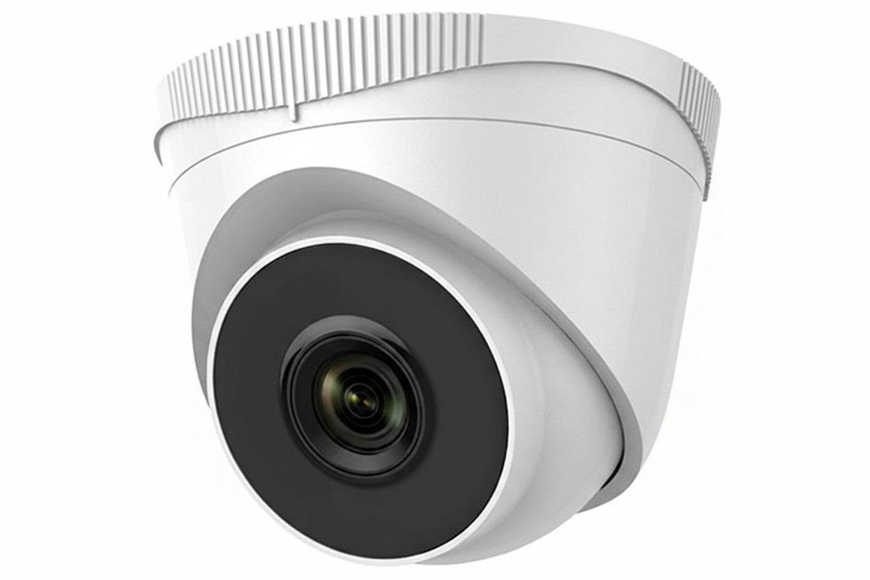 ECI-T22F2 2MP Outdoor EXIR Turret IP Camera, 2.8mm Fixed Lens, White