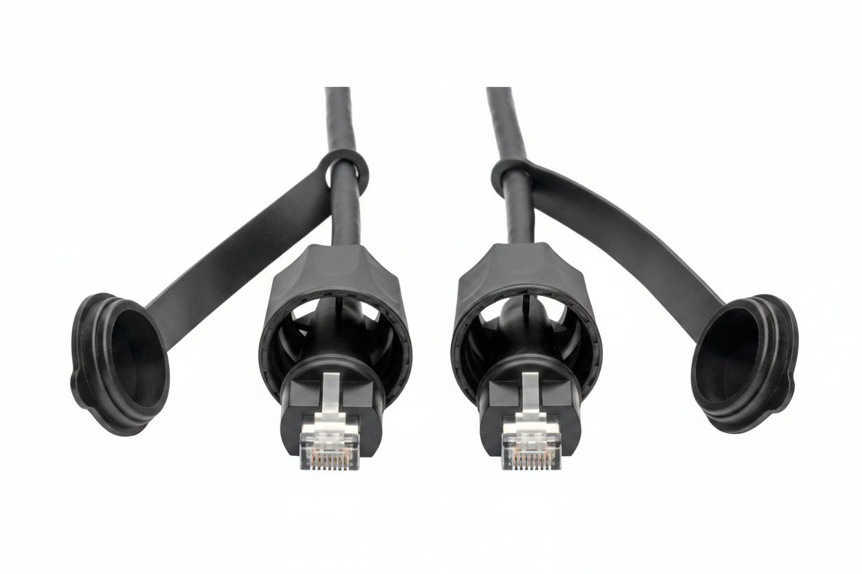 Tripp Lite N206-PC10-IND CAT5e/6 STP Patch Cable, RJ45 CMX Outdoor