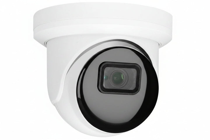 AVC-TE51F28 5MP HD-TVI Turret Camera, 2.8mm Fixed Lens, NDAA Compliant, White