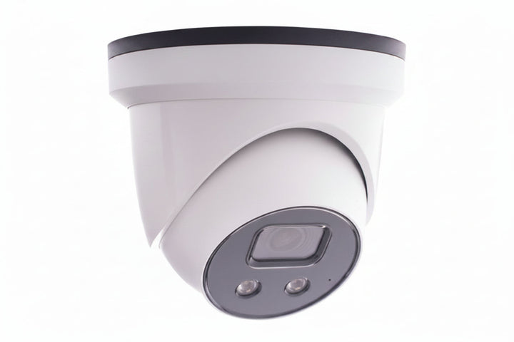 010-705-US CORE Series 4MP WDR Turret Camera, 2.8mm Fixed Lens, White