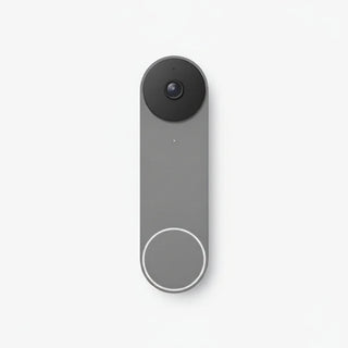 Google Nest Video Doorbell GA02076-US Battery-Powered Wi-Fi Smart Doorbell, Ash
