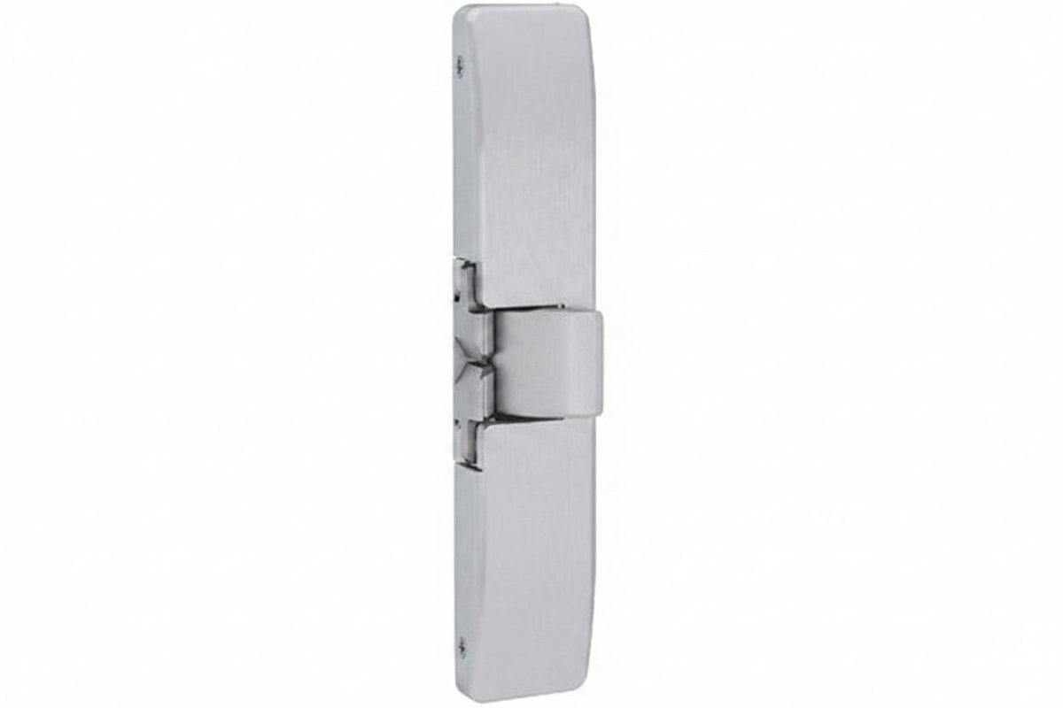 HES 9500-630 9500 Series Surface Mounted Electric Strike, Fire Rated, Satin Stainless Steel