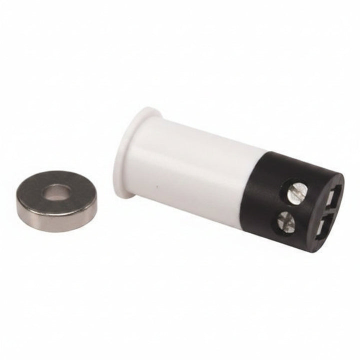 GRI N20RS-T Series Switch Set, MM-400 Rare Earth Magnet Paired with S20RS-T-W Press to Fit Contact, White (Min Order Qty of 10)