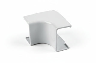 HellermannTyton TSR3FW-33-1 Cable Raceway Internal Cover Fitting, 1-3/4-Inch, White