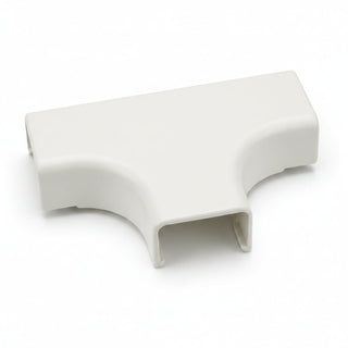 HellermannTyton TSR1FW-21 Cable Raceway Power-Rated Cover Fitting, White
