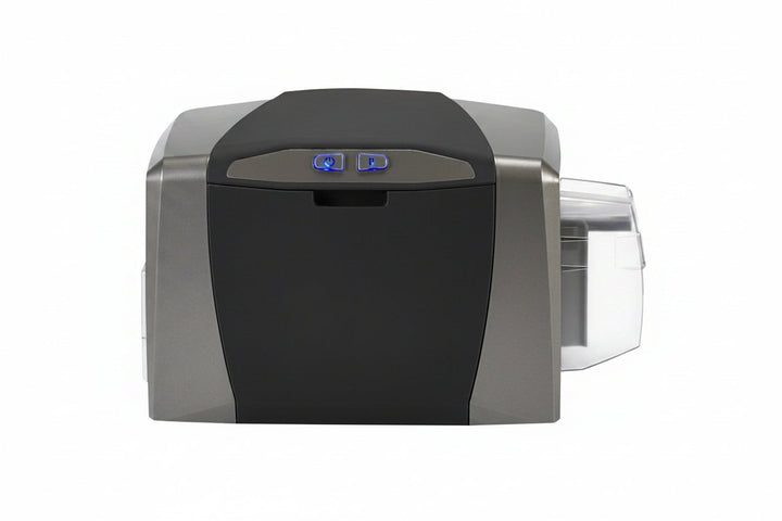 HID FARGO DTC1250E Single-Side ID Printer (NA) with Media Kit, AsureID Solo Software, USB Digital Camera, EZ -Full-Color Ribbon Cartridge (250 Img), 100 UltraCard PVC Cards