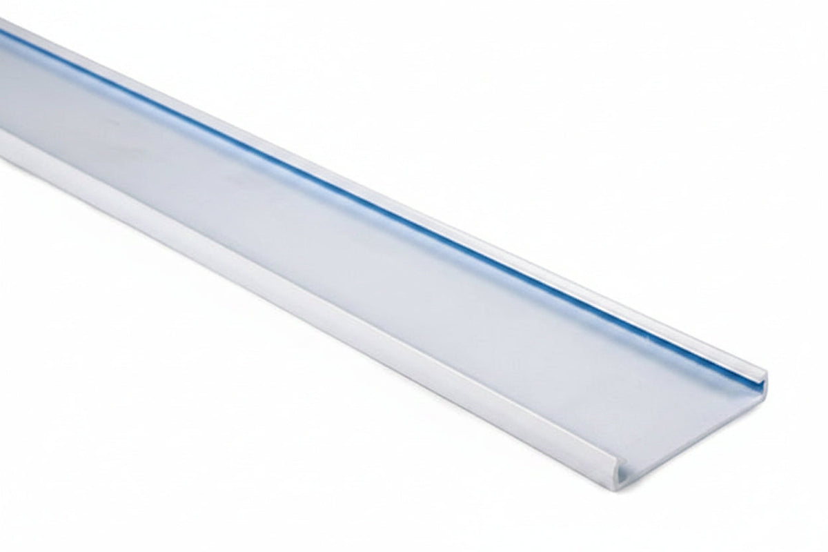 HellermannTyton 181-92010 Wiring Duct Cover for 2-Inch Duct, 6-Foot Length, PVC, White
