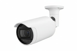 Hanwha ANO-L7082R A Series 4MP IR Bullet Camera, 3.3-10.3mm Varifocal Lens, IP66, White