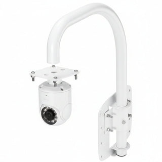 Hanwha SBP-300LMW Parapet/Rooftop Mount, White
