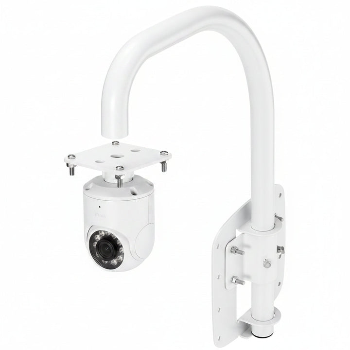 Hanwha SBP-300LMW Parapet/Rooftop Mount, White