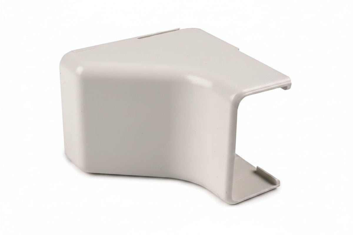 HellermannTyton TSR3I-50 1-3/4-Inch Two-Piece PVC Ceiling Drop Fitting, White