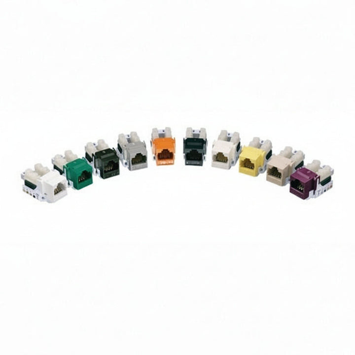 HellermannTyton RJ11FC3 CAT3 RJ11 Keystone Jack