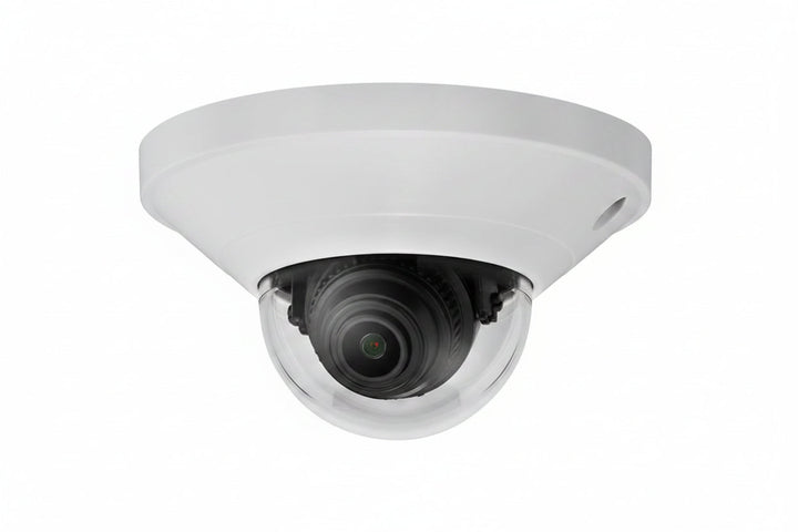 Hanwha QND-8021 Q-Series 5MP Dome Camera, 4mm Fixed Lens, White