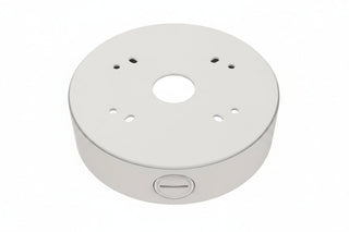 Hanwha SBF-100B1 Back Box for Select SNF, PNF, XNF and QNE Fisheye and Flateye Cameras, Ivory
