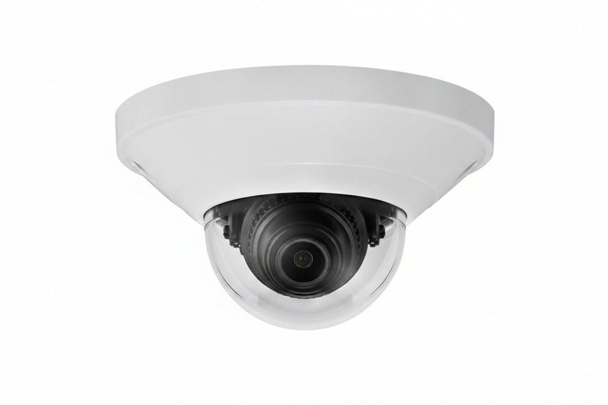 Hanwha QND-6011 Q-Series 2MP Dome Camera, 2.8mm Fixed Lens, White